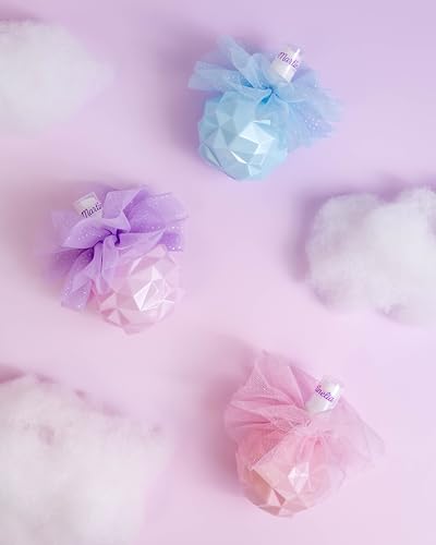 Martinelia Parfumnebel Paillette, 100 ml – Kinderduft für Mädchen, glitzernd, Eau de Toilette mit sanftem Nebel für die Haut, parfümiert, Routine Beauté – schöne blaue Sprühflasche mit Tüll