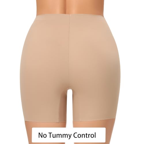 Image of Womens Seamless Shaping Boyshorts Panties Tummy Control Underwear Slimming Shapewear Slip Shorts