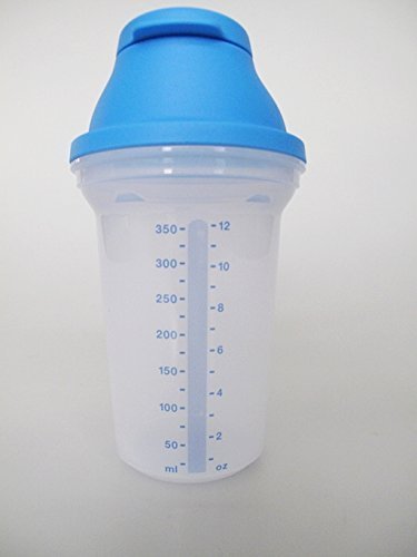 TUPPERWARE Mini fresh Mix Shaker Blue Mix Mini-Fix Shaky 350 ml by Tupperware