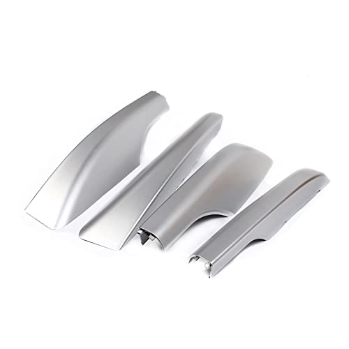 Rails de toit Toyota Land Cruiser LC200 : coque de protection d'extrémité argent pour barre
