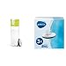 BRITA Fill&Go - Botella de agua de 0,6 l con filtro MICRODISC, color lima + BRITA MicroDisc - Cartuchos de filtro para botella de agua 150 l