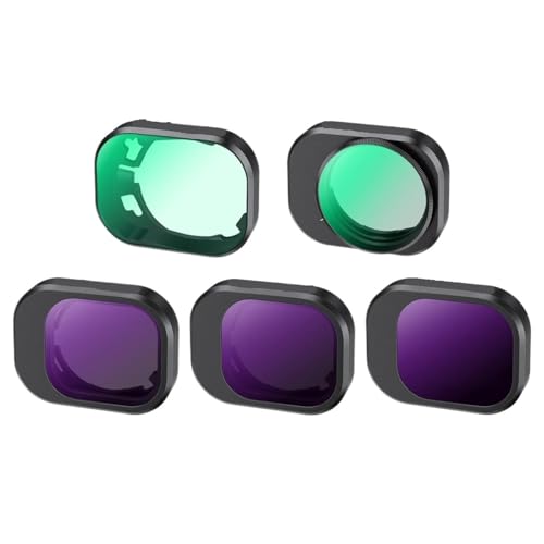 ݊DJI Mini 4 ProɑΉ - K&F Concept h[YtB^[Zbg UV/CPL/ND/NDPL16-256/Black Mist 1/4/ND1000JtB^[t(5Pcs Set)