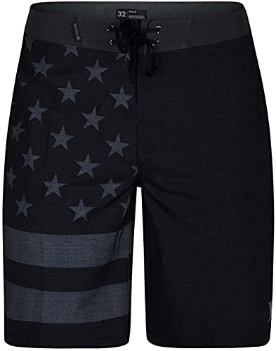 Hurley Men's Phantom-Patriots Cheers USA Flag 20"-Boardshorts3