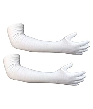 Aadikart Unisex Full sleeve / Hand Summer Gloves For Protection From Sun Burn/Heat/Pollution