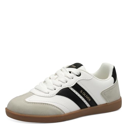 s.Oliver - s.Oliver Kinder Sneaker flach, weiß(WHITE COMB.), 38