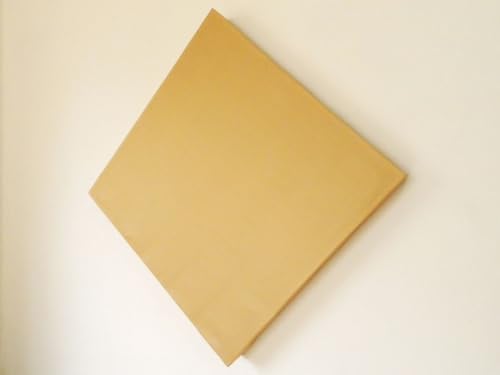 Painel de tratamento acústico, lã de rocha, 64x64x5cm, alta densidade (Off White)