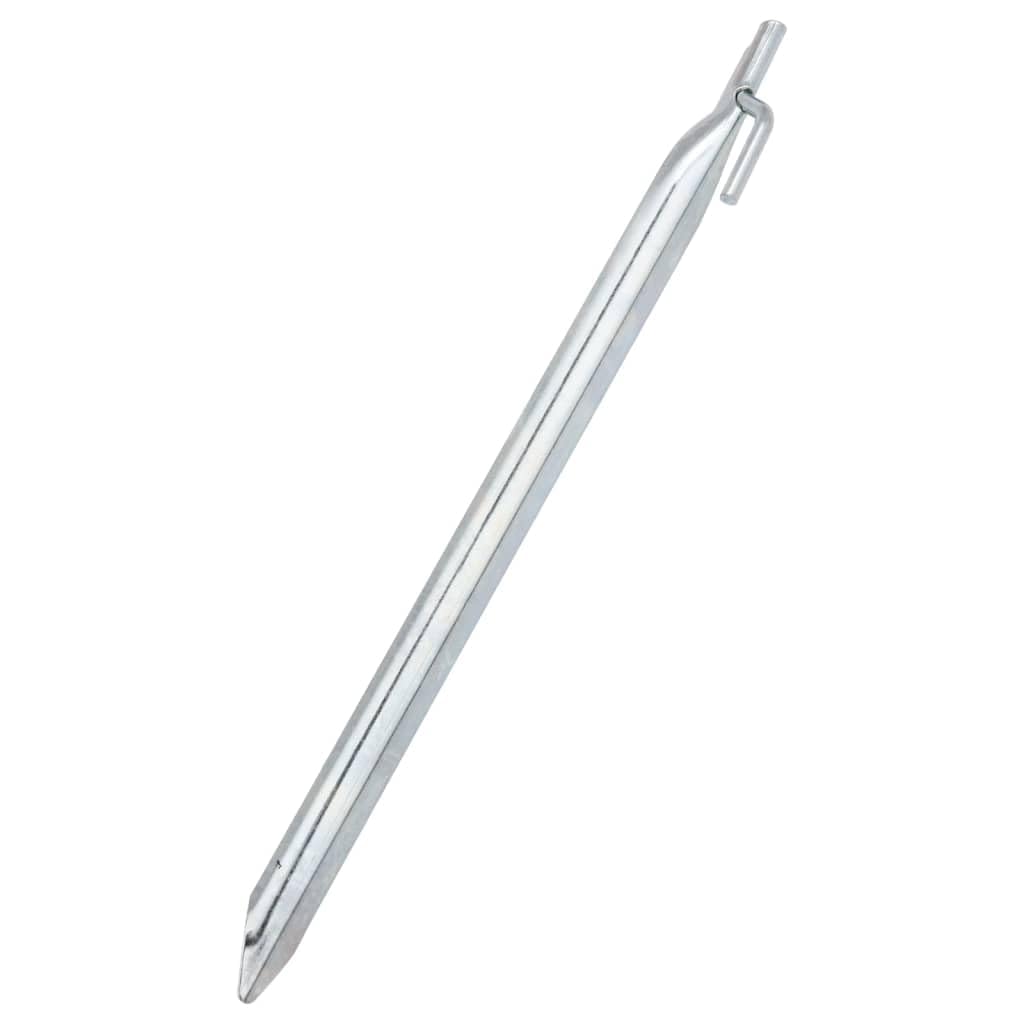 Śledzie namiotowe w kształcie litery V, 24 szt., 29,5 cm, długość Ø 20 mm, stal ocynkowana, wytrzymałe, na kemping, do użytku na zewnątrz, akcesoria do namiotu, odciągające linę burzową