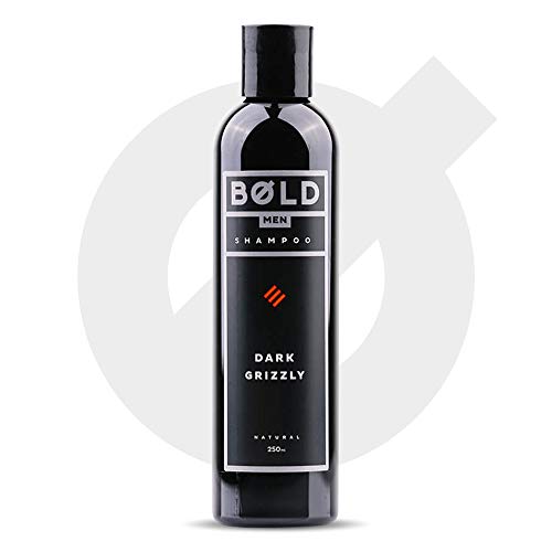 Bold Men, Shampoo 250 ml- Mens Daily Shampoo (Dark Grizzly)