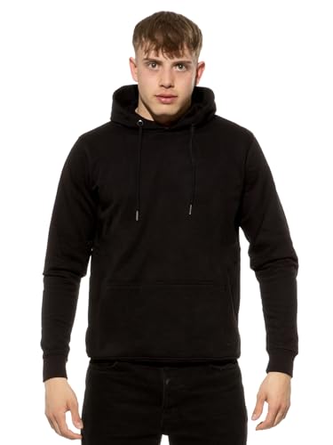 Cotton Prime Bequemer und Stilvoller Unisex Kaputzenpullover Hoody Sweatshirt für Damen und Herren, Schwarz, Gr. XL Cotton Prime Bequemer und Stilvoller Unisex Kaputzenpullover Hoody Sweatshirt für Damen und Herren, Schwarz, Gr. XL