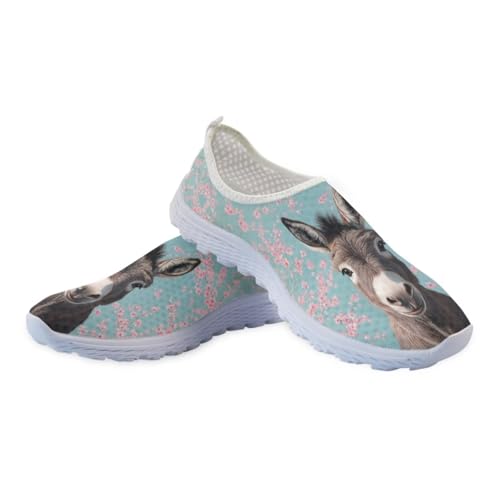 Xpyiqun Women Slip On Sneaker Mesh Running Shoes Casual Sport Tennis Sneakers Trainers4