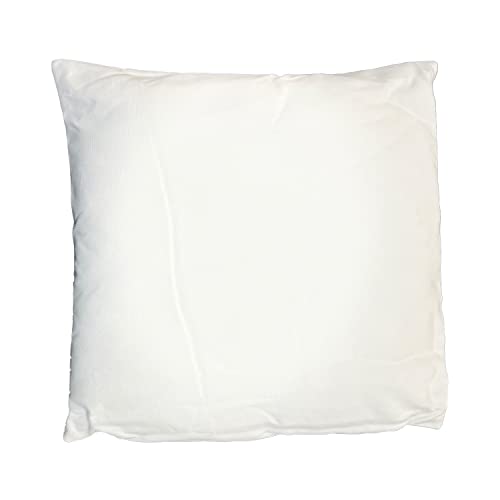 Cuanbozam Homes Throw Pillow 2Pc Set - White - 17 X 17 Inch Cotton Canvas Square Accent Decorative Cushion Case For Couch Sofa Chair Bed & Home thumb #5