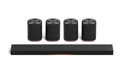 Image of LG Sound Suite Immersive Quad Suite 7 Wireless Bundle| H7 Soundbar + 4X M7 Wireless Dolby Atmos Speakers | 13.1.7 Ch FlexConnect, α11 AI Processor & Premium Audio (New 2026 Model)