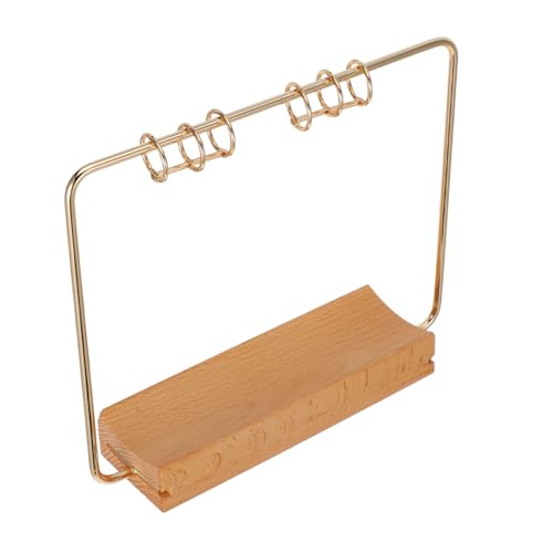 MAGICLULU Metal Calendar Stand Iron Desk Calendar Stand for Home Office Desk Accessories Function Suitable for Planner Accessories