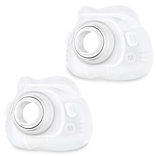 2 Packs Replacement Cushion for Airfit F40 Compatiable with Orignal Airfit F40 Frame Replacement Full Face CPAP Mask Cushion Soft & Durable Cover Mouth