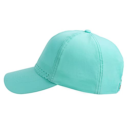Image of HH HOFNEN Women Quick Drying Baseball Cap Sun Hat Unstructured Golf Hat