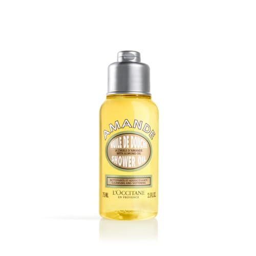 L'OCCITANE - Aceite de ducha Almendra - 75 ml - Fabricado en Francia
