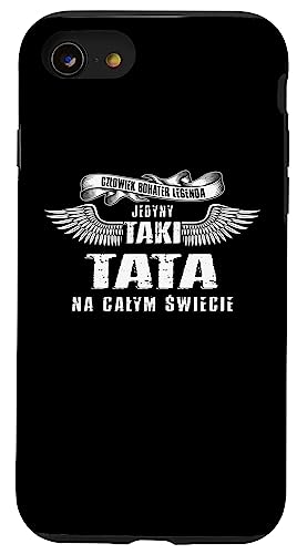 Jedyny Taki Tata Polska Koszulka Prezent dla Ojca Polish Dad �X�}�z�P�[�X iPhone SE (2020) / 7 / 8 �p