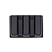 Safariland 775 Slimline Open Top Triple Magazine Pouch, GLOCK 20/21, STX Plain Black