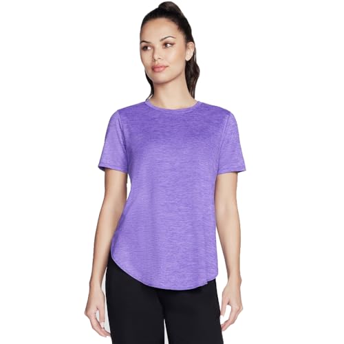 T-shirt Skechers Godri fluide et respirant séchage rapide coupe longue femme