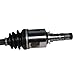 GSP NCV66002 CV Axle Shaft Assembly - Left or Right Front (Driver or Passenger Side)