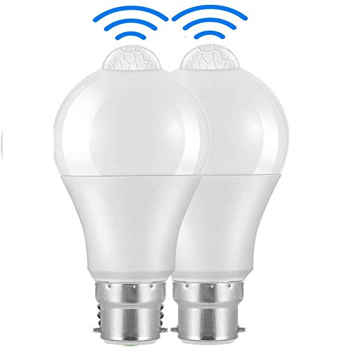 Powstro B22 LED Smart Motion Light Bulbs - 12W Cool White