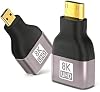 Adaptador HDMI Mini y Micro a HDMI 8K, 1 Par de Acopladores HDMI Macho a Hembra | HDMI 2.1 48Gbps, 8K@60Hz 4K@120Hz, HDR 3D Dolby, Compatible con Xbox, PS5, Raspberry Pi, Cámara y más 2