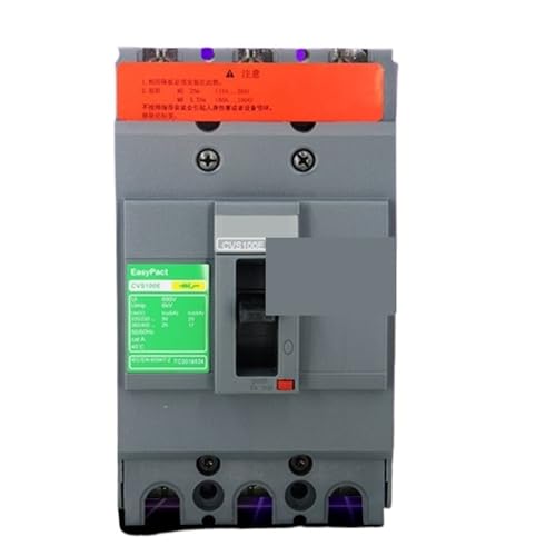 Disjoncteur boîtier moulé contre surcharges électriques réseau triphasé 60A