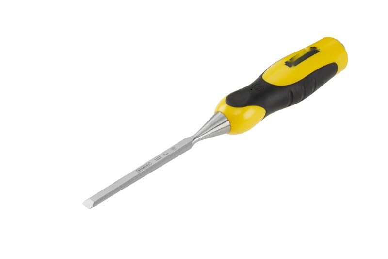Burin biseauté 8 mm outil acier au carbone coupe précise et ergonomique