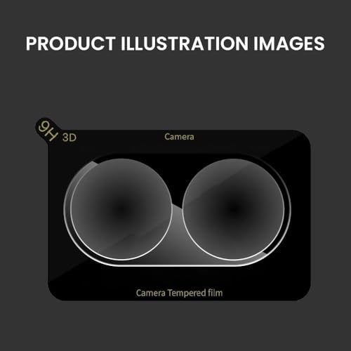 Image of FIRST MART Black Camera Lens Protector for Poco X8 Pro | 9H Tempered Glass, HD Clear, Scratch Resistant, Anti-Fingerprint, Case-Friendly | Pack of 1