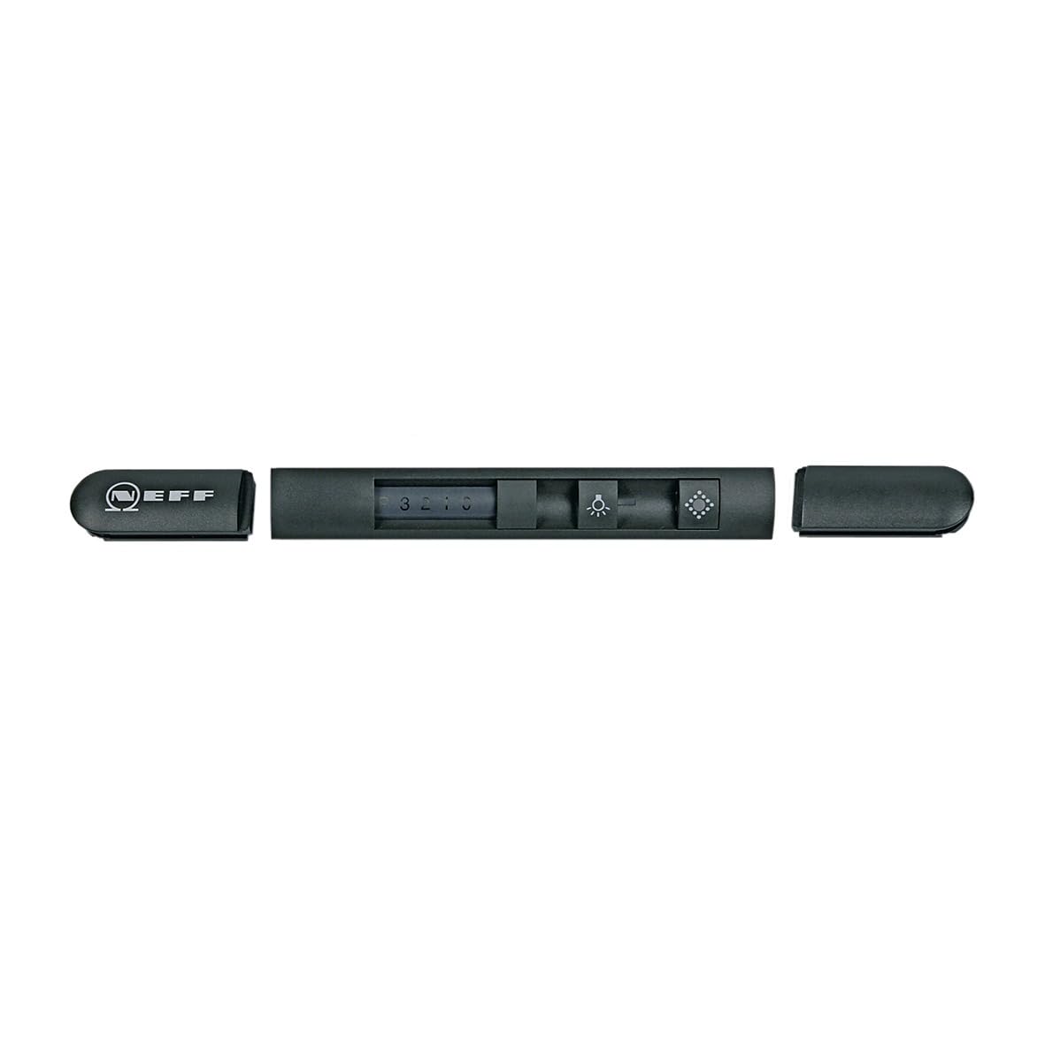 easyPART Kompatibel/Ersatz für BOSCH 00757781 Schiebeschalterleiste Blende + 2 Kappen Dunstabzugshaube Neff 757781
