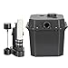 VEVOR Utility Sink Pump, 1/3 HP, 120-Volt, 2900 GPH Flow, 25 ft Head, Under-Sink Sump System With 6 Gallon Basin, Automatic Laundry Drain Pump, 1-1/2