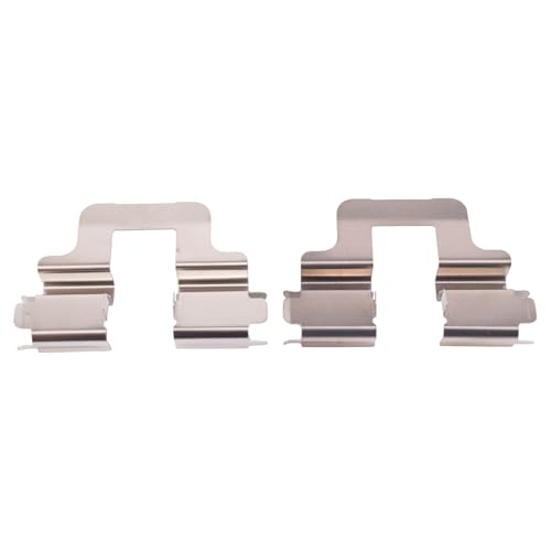 Image of TRQ Front and Rear Brake Caliper Set Coated Brackets Compatible with 2010 Volkswagen Golf 2005-2010 Jetta 2006-2009 Rabbit