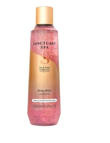 Image of Sanctuary Spa Lily & Rose Body Wash 250ml