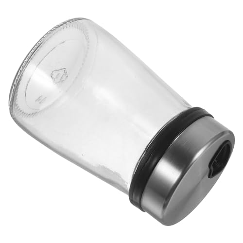 LABRIMP Distributore Di Spezie in Acciaio 180ml, Shaker Per Condimenti e Saliera Pepiera Coperchio Ermetico, Bottiglia Riutilizzabile Per Sale e Pepe, Per Cucina Domestica e Professionale