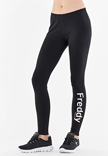 Freddy S2wtrp3-b94f leggings mujer en color negro de algodon 2