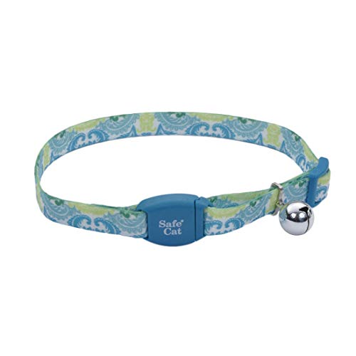 Breakaway Cat Collar with Magnetic Buckle and Bell