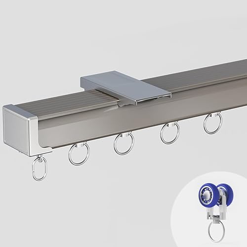 Barra de cortina de aluminio ajustable ideal para la decoración del hogar moderno 3