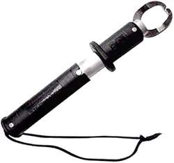 Alicate pega peixe em alumínio com balança de 12 kg