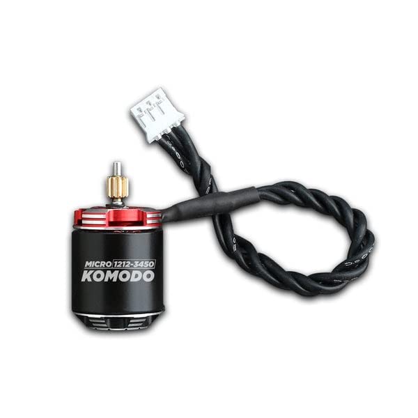 Fur Micro Komodo 3450KV Brushless Hi-Torque Motor for Remote Control Car 1/24, Compatible for Fur Lizard ESC, Fur Lizard Pro ESC and Fur Tegu ESC (FUR-2100)