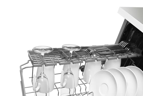 Amica EGSPV 597 201 Einbau-Geschirrspüler / 60 cm / vollintegrierte Spülmaschine (ohne Möbelfront) / 12 Maßgedecke / 5 Programme / Besteckkorb