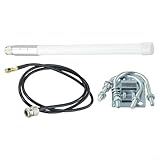 Contenu de l'emballage : Antenne SMC 8dBi en fibre de verre pour passerelles LoRa et nœuds de réseau d\'hélium compatible avec les plateformes matérielles RAK Hotspot et Mining
