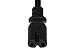 SF Cable, 2ft EN50075 European 2 pin to C7 Power Cord
