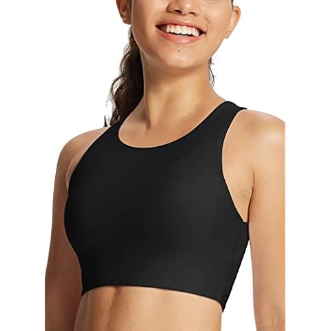 BALEAF Women's Swim Bra Tops Cover