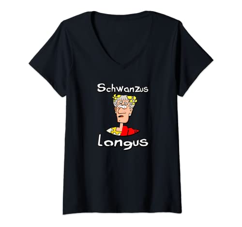 Mujer Brian Das Leben des Schwzu Longus - Figura de cómic Camiseta Cuello V