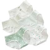 REWANGOING 5 Pack of Big Youth Girls Multi Colors Underwear Stretchy Breathable Comfort Hipster Brief Set Panties