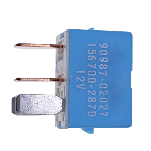 Jzgrdn 2Pk 4 Pin Ac Relay 90080-87026 90987-02027 90987-02028 90987-02022 156700-2870 156700-2840 Compatible With 1997-2014 Toyota Lexus And Scion Vehicles #TOP3