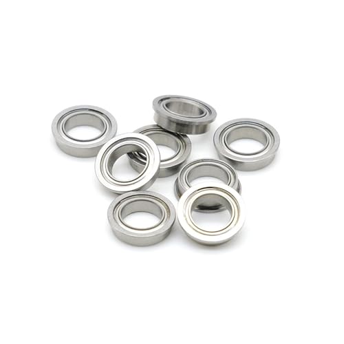 Roulements rigides à billes MF126ZZ 6x12x4 mm miniatures à bride MF126-2Z pour micro-moteurs - 6
