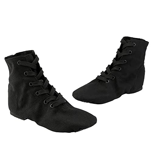 Canvas Jazz Dancing Sneakers Ballet Dance Boots for Girls Boys (Toddler/Little Kid/Big Kid) Soft Soled Shoes4
