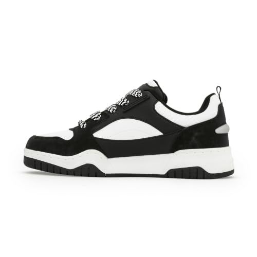 Image of Red Tape Sneakers for Men in White Black | Everyday Style | White Black | 8 UK