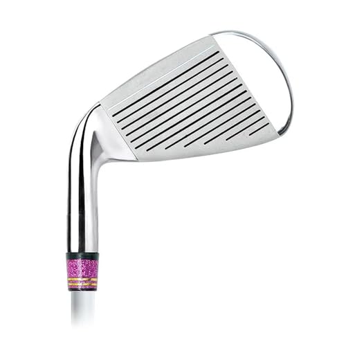 Club de Entrenamiento de Hierro #7 para Hombres, Eje de Carbono de Acero de la Mano Derecha, Herramienta de práctica de Ayuda de Swing de Golf Unisex para Deportes al Aire Libre